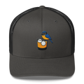 Birdie Juice Golf Trucker Hat (Silver/Charcoal/Green)