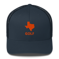 Texas Golf Trucker Cap