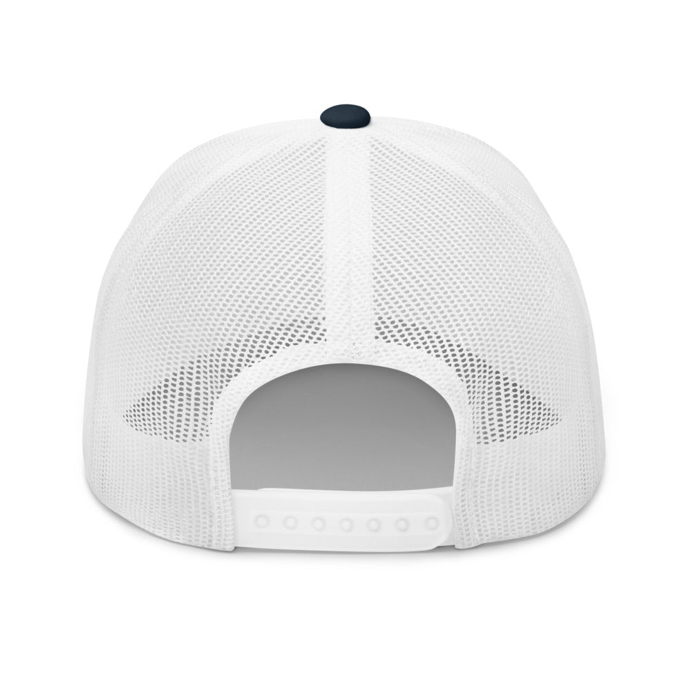 Four Box Logo Trucker Cap - Gray Logo