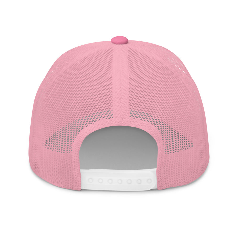 Four Box Logo Trucker Cap - Gray Logo